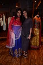 Nisha Jamwal, Nishka Lulla at Nishka Lulla, Debyani & Divya and Kavita Bhartia showcase festive collection at Ogaan in Colaba, Mumbai on 16th Oct 2013 (2)_525ffcb2e1285.JPG