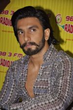 Ranveer Singh promote Ram-leela at 98.3 FM Radio Mirchi on 4th Nov 2013 (49)_527902a926c93.JPG