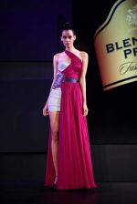 Model walk the ramp at Blenders Pride Fashion Tour 2013 Kolkata by Designer Gaviin Miguel on 9th Nov 2013. (9)_527f1f5a8717f.jpg