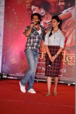 Deepika Padukone, Ranveer Singh at the Promotion of film Ram-Leela in Mumbai on 10th Nov 2013 (194)_52809af4752d2.JPG