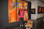 brinda miller with kalpana shah at Brinda Miller_s art showcase in Tao Art Gallery, Mumbai on 13th Nov 2013_5285173220ae9.JPG