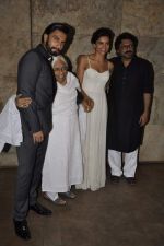 Deepika Padukone, Ranveer Singh, Sanjay leela bhansali at Ram Leela Screening in Lightbox, Mumbai on 14th Nov 2013 (895)_5286307a1c249.JPG