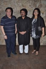 Rishi Kapoor, Neetu Singh, Sanjay leela bhansali at Ram Leela Screening in Lightbox, Mumbai on 14th Nov 2013 (593)_5286335a26f21.JPG