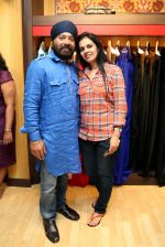 Prince Sethi with wife at Label 24 Archansa Kocchar_s new collection launch in Dubai on 29th Nov 2013_529b2239e31e7.JPG