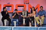 Aamir Khan, Katrina Kaif, Abhishek Bachchan, Uday Chopra, Vijay Krishna Acharya at Dhoom 3 press conference in Yashraj, Mumbai on 10th Dec 2013 (17)_52a7ce06ee264.JPG
