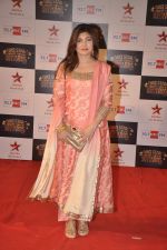 Alka Yagnik at Big Star Awards red carpet in Andheri, Mumbai on 18th Dec 2013 (286)_52b2d04a1cf69.JPG