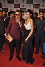 Yo Yo Honey Singh, Deepika Padukone at Big Star Awards red carpet in Andheri, Mumbai on 18th Dec 2013 (121)_52b2d17055f6e.JPG