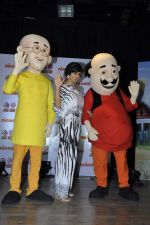 Mandira Bedi at Nickelodeon on the Christmas Special Motu Patlu - Theatrical in National College, Mumbai on 23rd Dec 2013 (18)_52b93571b6e89.JPG