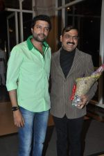 Makarand Anaspure at Bharat jadhav entertainment company launch in Mumbai on 29th Dec 2013 (24)_52c14fafc0f43.JPG