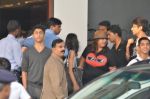 Abram Khan snapped with Shahrukh and Gauri as they return after new year celebrations in Mumbai on 2nd Jan 2013 (10)_52c655bfcd677.JPG