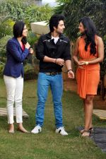 Himansh Kohli, Rakul Preet, Divya Khosla Kumar with Yaariyan Team in Delhi on 6TH jan 2014 (8)_52cc05799505d.jpg