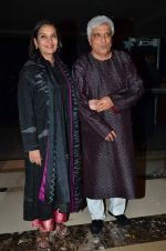 Shabana Azmi, Javed Akhtar at Screen Awards Nomination Party in J W Marriott, Mumbai on 7th Jan 2014 (7)_52ce34461761c.JPG