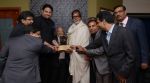Amitabh Bachchan when Mr. Mohit Kamboj felicitated Shri Amitabhji with _Bullion Gold Star of the Century Award_�. (1)_52d0ad5a5ba24.JPG