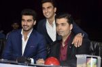 Karan Johar, Arjun Kapoor, Ranveer Singh promote Gunday on location of India_s got talent in Filmcity, Mumbai on 25th Jan 2014 (9)_52e4e06284f2d.JPG