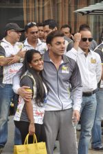Sohail Khan, Arpita Khan at CCL match in D Y Patil, Mumbai on 25th Jan 2014 (264)_52e4e3af44eea.JPG