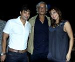 rahul bhat,sudhir mishra & sharika sharma at a surprise birthday party for Sudhir Mishra by Rahul Bhat in Mumbai on 22nd Jan 2014_52e8911c95f9d.jpg