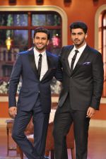 Ranveer Singh, Arjun Kapoor at Gunday promotions on the sets of Comedy Nights With Kapil in Mumbai on 4th Feb 2014 (55)_52f1c88e91ba5.JPG