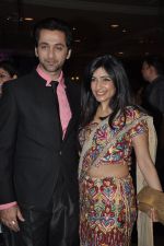 Shibani Kashyap at Siddharth Kannan_s wedding reception with Neha in Mumbai on 4th Feb 2014 (133)_52f205339f976.JPG