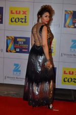 Laila Khan at Zee Awards red carpet in Filmcity, Mumbai on 8th Feb 2014 (171)_52f77c959eae4.JPG