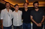 Aamir Khan, Vidhu Vinod Chopra, Rajkumar Hirani, Anil Kapoor at the launch of Sagar Movietone in Khar Gymkhana, Mumbai on 11th Feb 2014 (53)_52fb1ccf18beb.JPG