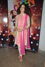 Kangana Ranaut at Queen promotions in Mehboob, Mumbai on 24th Feb 2014 (44)_530c26ba4c75e.JPG