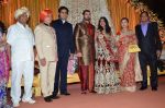 Abhishek Bachchan at Rajiv and Megha_s wedding reception in Sahara Star, Mumbai on 25th Feb 2014 (66)_530dd2c72404c.JPG