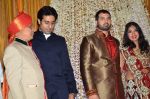 Abhishek Bachchan at Rajiv and Megha_s wedding reception in Sahara Star, Mumbai on 25th Feb 2014 (68)_530dd2c7ca174.JPG