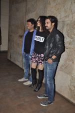 Kangana Ranaut, Raj Kumar Yadav, Vikas Bahl at Queen screening in Lightbox, Mumbai on 28th Feb 2014 (26)_53118e1b3d2ae.JPG