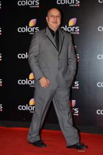 Anupam Kher at Colors red carpet in Grand Hyatt, Mumbai on 1st March 2014 (323)_5312fcc0ecfe7.JPG