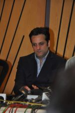 Fardeen Khan with celebs protest Subrata Roy_s arrest in Mumbai on 2nd March 2014 (11)_53141c3cc060e.JPG