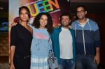 Lisa Haydon, Kangana Ranaut, Vikas Bahl, Vikramaditya Motwane at Queen film screening in PVR, Mumbai on 3rd March 2014 (31)_5315795b24175.JPG