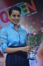 Kangana Ranaut at Queen Promotions in Prabhadevi, Mumbai on 7th March 2014 (32)_531a8338be03a.JPG