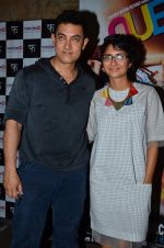 Aamir Khan, Kiran Rao at Queen Screening in Lightbox, Mumbai on 8th March 2014 (104)_531d96c58234c.JPG