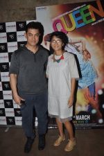 Aamir Khan, Kiran Rao at Queen Screening in Lightbox, Mumbai on 8th March 2014 (52)_531d96c3a0977.JPG