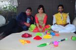 Jackky Bhagnani, Neha Sharma, Kayoze Irani at Youngistaan Holi in Juhu, Mumbai on 8th March 2014 (11)_531d948c1ca06.JPG