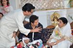 Lata Mangeshkar, Sachin Tendulkar honoured by Raj Thackeray in Dadar, Mumbai on 9th March 2014 (115)_531da3e74ec20.JPG