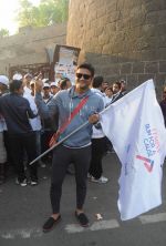 Manav Gohil at the _Femina Marathon-Run to Save The Girl Child_.5_53282319d79e0.jpg