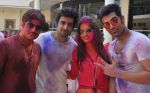 Shaan with Friends at Rasleela Holi 2014 by Mack & Neon 88 in Mumbai on 17th March 2014_53282ea4acfc7.JPG
