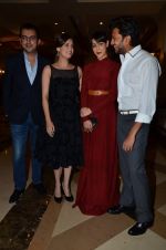 Dia Mirza, Genelia Deshmukh, Ritesh Deshmukh at Vashu Bhagnani_s bash who completes 25 years in movie world in Marriott, Mumbai on 22nd March 2014 (143)_532ec0cf3ca28.JPG