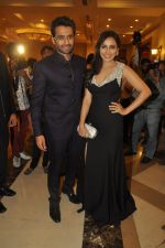 Neha Sharma, Jackky Bhagnani at Vashu Bhagnani_s bash who completes 25 years in movie world in Marriott, Mumbai on 22nd March 2014 (104)_532ec1df69501.JPG