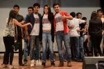 Izabelle Liete, Tanuj Virwani, Aditya Seal at Purani Jeans promotions at Thadomal College in Bandra, Mumbai on 23rd March 2014 (120)_53301d5485d02.JPG