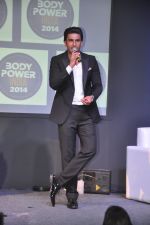 Ranveer Singh at UK Body Power Expo Fitness Exhibition 2014 in Mumbai on 29th March 2014 (21)_5337897053daa.JPG