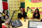 Nargis Fakri, Varun Dhawan and Ileana Dcruz at Radia Mirchi Mumbai for promotion of Main Tera Hero_533aa5de0cad7.jpg