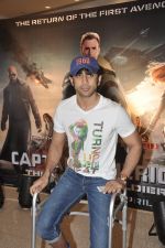 Amit Sadh at Captain America Screening in Mumbai on 1st April 2014 (48)_533beab75174d.JPG