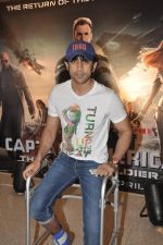 Amit Sadh at Captain America Screening in Mumbai on 1st April 2014 (49)_533bea9303601.JPG