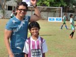 Shaan at soccer match in Mumbai on 6th April 2014_53429d8ab966f.JPG