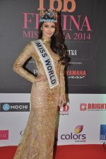 at Femina Miss India red carpet arrivals in YRF, Mumbai on 5th april 2014 (128)_53436364ca1e1.JPG
