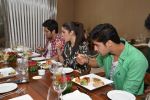 Izabelle Liete, Tanuj Virwani, Aditya Seal lunch at Neel, Andheri on 8th April 2014 (136)_5344bb1a30bf9.JPG
