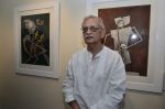 Gulzar at painting exhibition - epic on rock in cymroza, Mumbai on 15th April 2014 (46)_534e1c6ab48cf.JPG