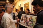 Gulzar at painting exhibition - epic on rock in cymroza, Mumbai on 15th April 2014 (79)_534e1cdc9d310.JPG